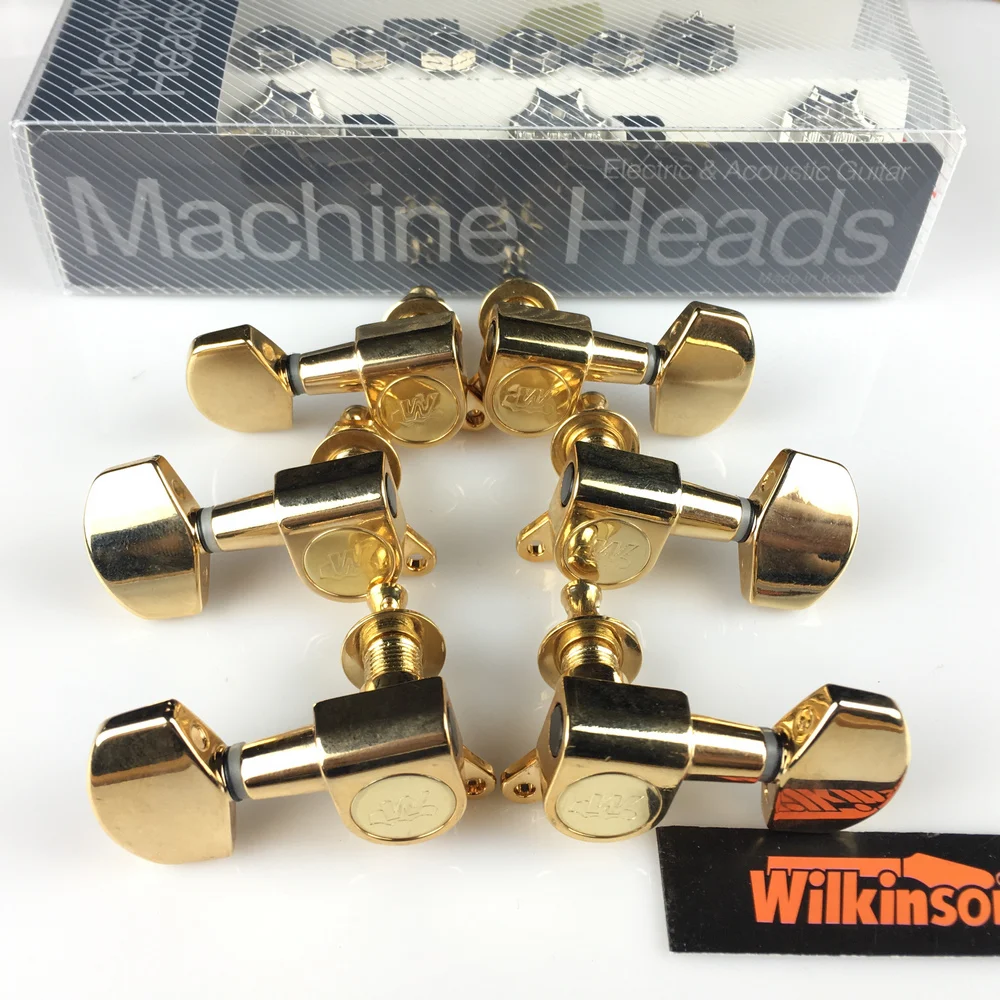 wilkinson WJN-01 3R-3L гитарные ключи для настройки гитары WLS 3+ 3 золотые колышки(с упаковкой