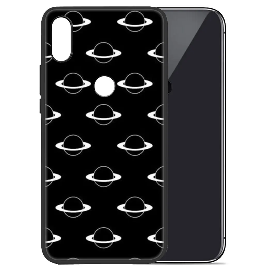IYICAO Cartoon Moon Stars Planet Soft Case for Xiaomi Redmi Go Note 5 6 7 Pro 5A Prime 4 4X Phone |