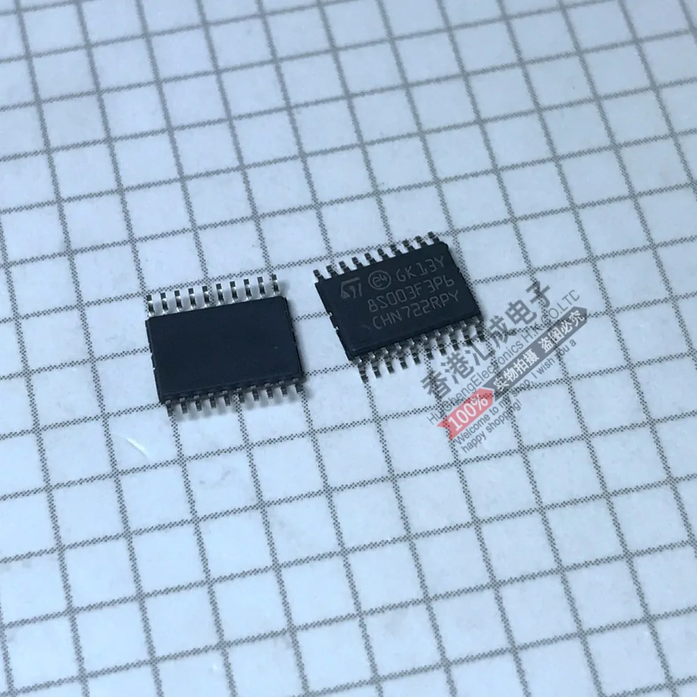 

STM8S003F3P6TR STM8S003F3P6 STM8S003 TSSOP20 New Original