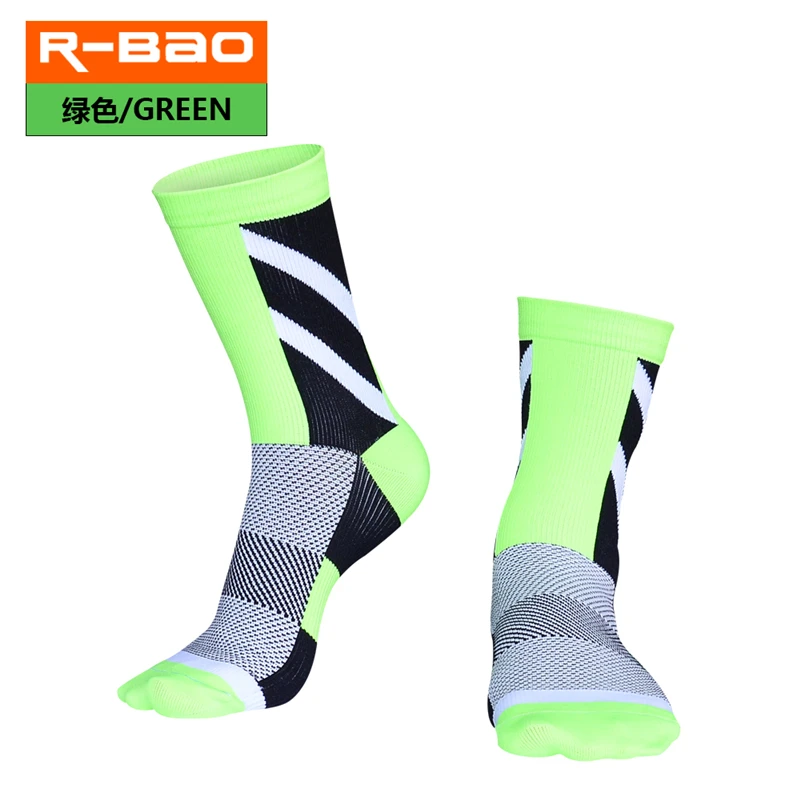 RB7804 R-Bao мужские велосипедные носки высокого качества спортивные анти-твист
