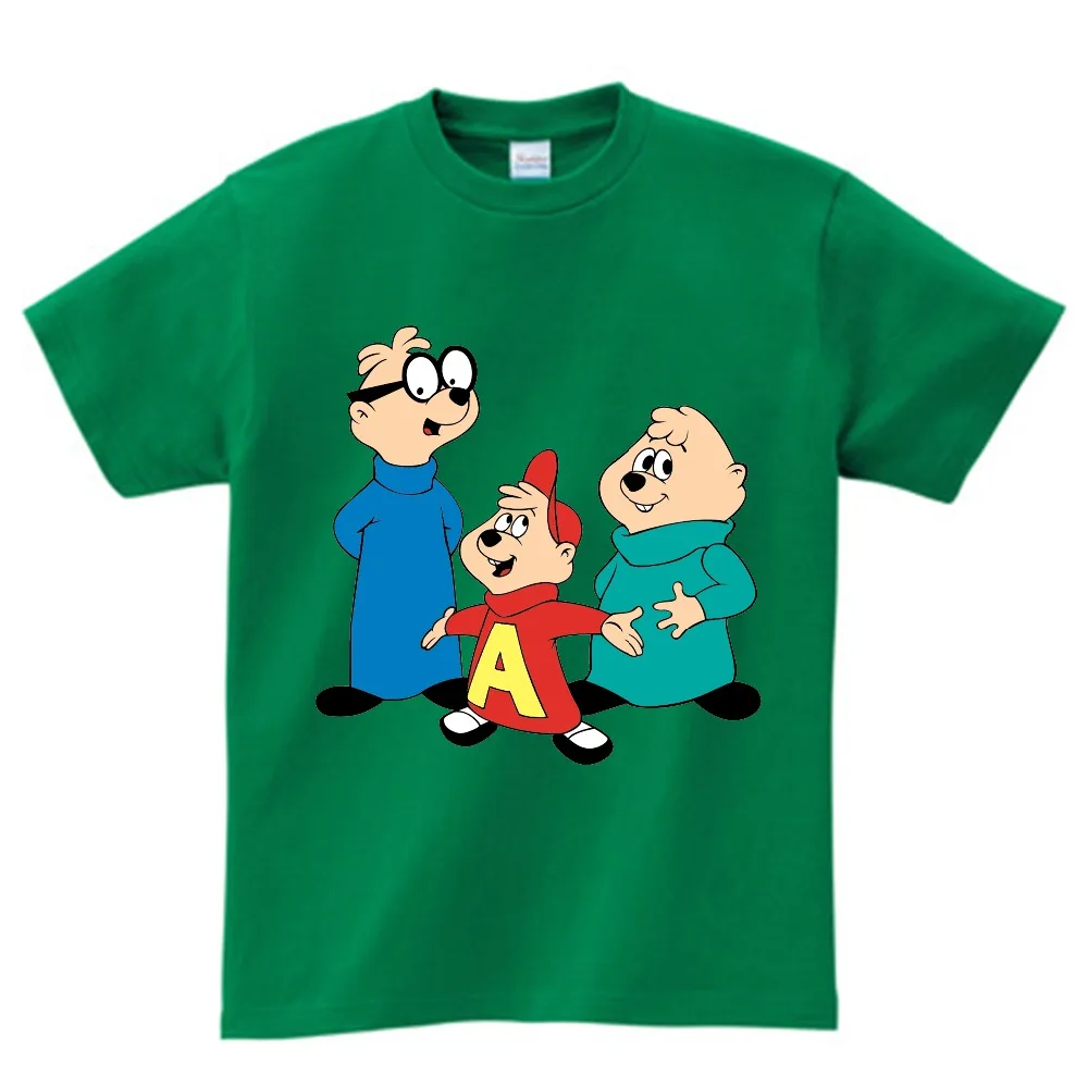 

Digital Printed Short Sleeve Cartoon T-Shirts Cotton Boys T Shirt Kids TShirt Summer Girls Tops 2-15Years Children Clothes