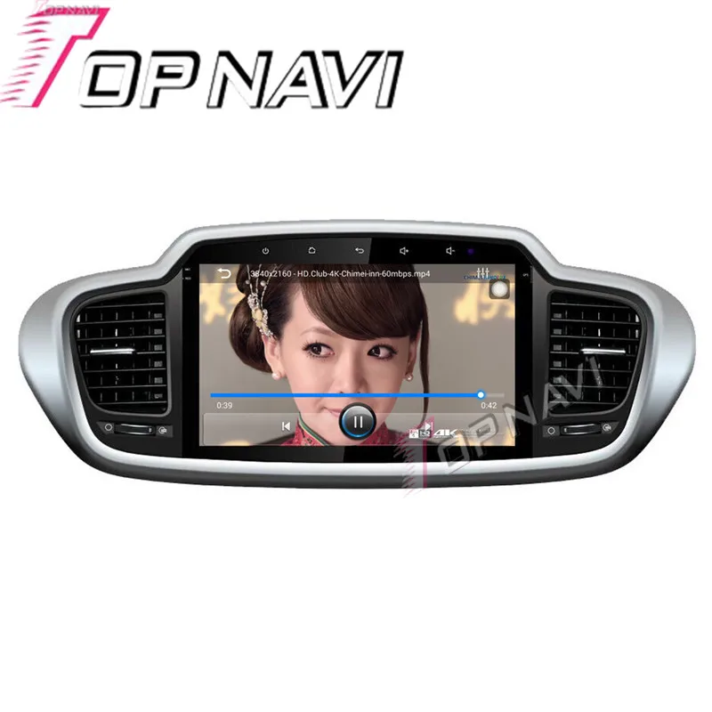 

Topnavi 10.1'' Quad Core Android 6.0 Car GPS Navigation For KIA Sorento 2015 Radio Audio Multimedia Stereo Without DVD