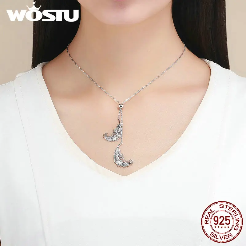 Женская классическая цепочка из серебра 100% пробы с регулируемой длиной |