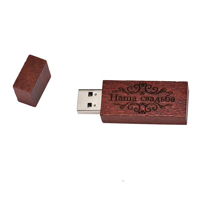 Rose wood JASTER Пользовательский логотип Деревянная Карта памяти usb 2,0 usb флеш-накопитель ручка-накопитель 4g 16gb 32gb 64gb U диск свадебный подарок бизнес - Цвет: Rose wood