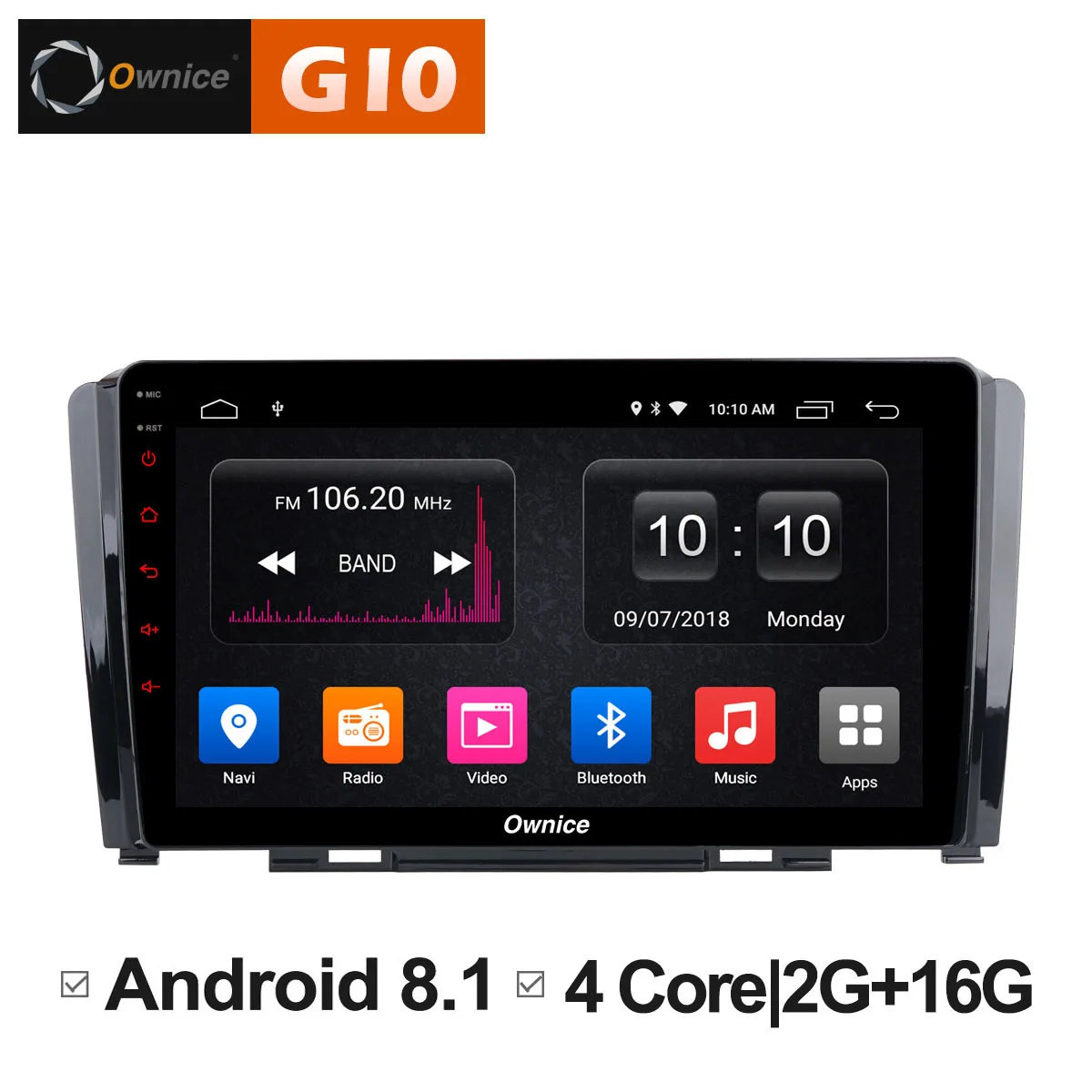 Ownice C500 + G10 dvd плеер автомобиля Android 8 1 для Great Wall Hover Haval H6 Greatwall 2G RAM радио gps навигации