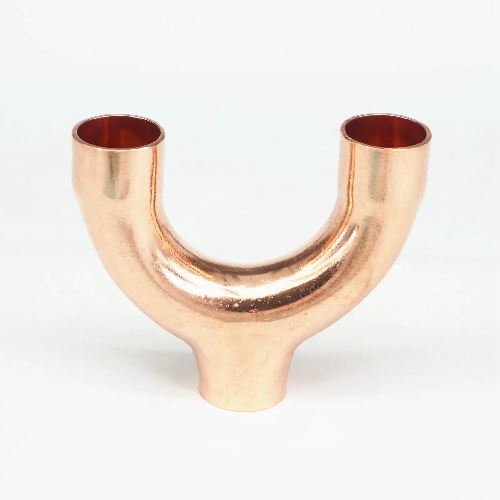 

25x1.5x95mm Copper End Feed Equal Y shape 3 Way Pipe Fitting Plumbing for gas water oil
