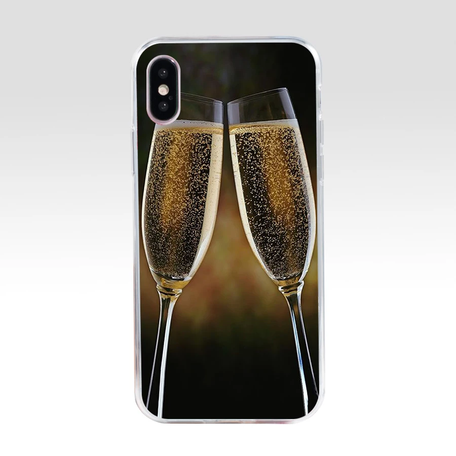 180AQ с новым годом светло-коричневый (2) чехол для телефона из мягкого силикона ТПУ