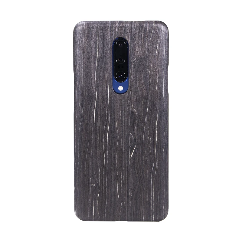 Тонкий чехол-накладка для OnePlus 7 Pro деревянное Розовое Дерево Бамбук орех энония дерево