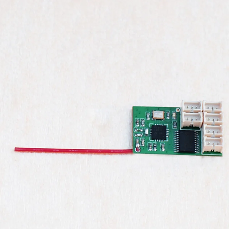 Мини 6-канальный микро-приемник 3,5 v-5,5 V 2400-2540 МГц rf модуль для модели RC лодка «Робокар Поли» Танк самолет Комплектующие для самостоятельной сборки