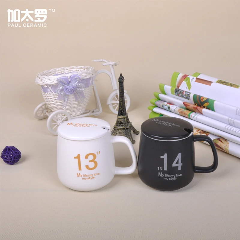Paul Керамика 320 мл кружка Кухня Посуда для напитков Кофе Кружки чашки молока