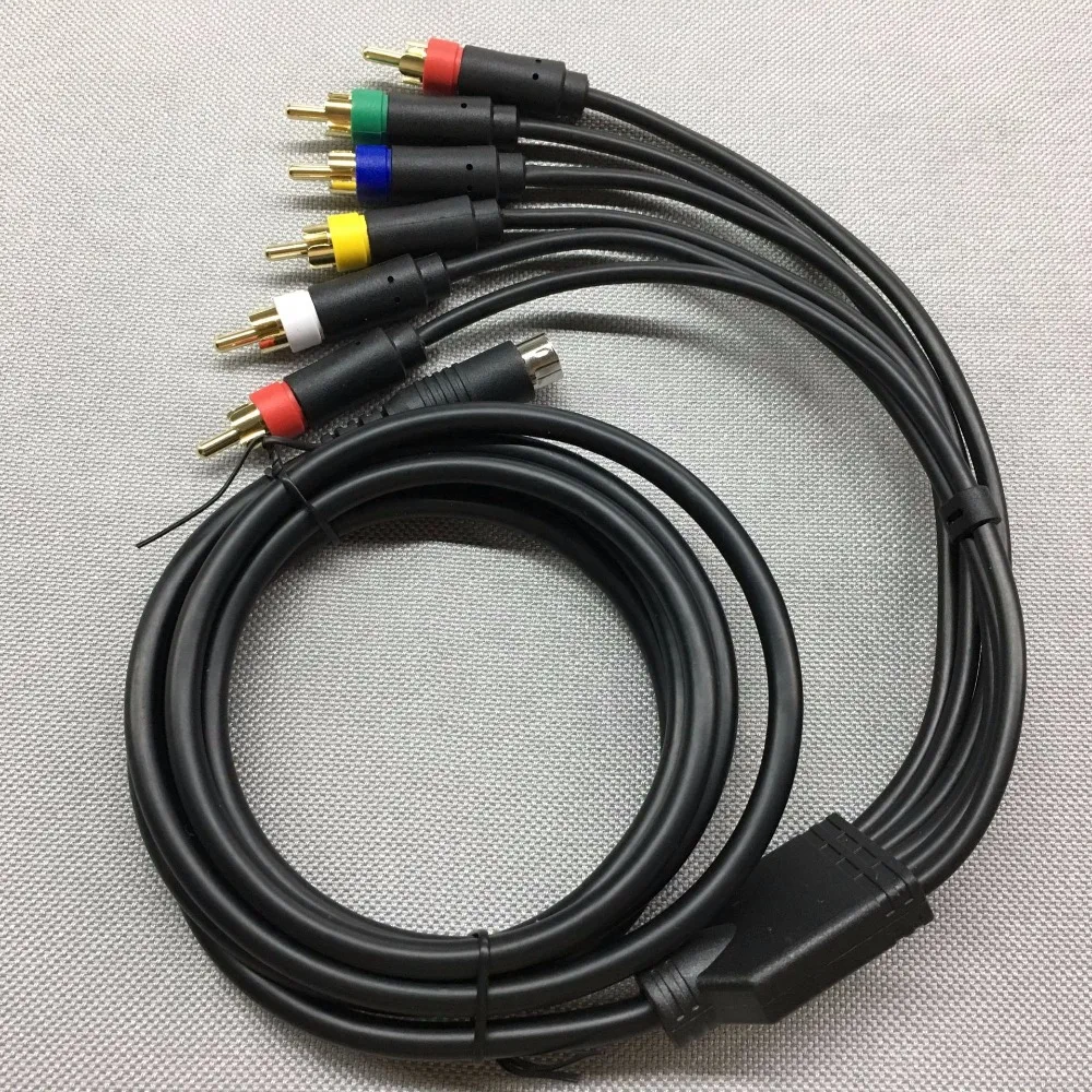 BUKIM 2 шт. RGB/RGBS RCA кабель для Sega Saturn Sony PVM BVM NEC XM UPSCALER BNC не компонент|Кабели| |