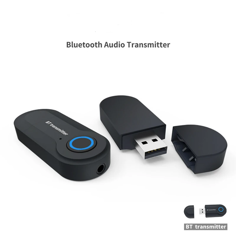 Беспроводной Bluetooth-совместимый передатчик стерео 3 5 мм Jack аудио музыкальный