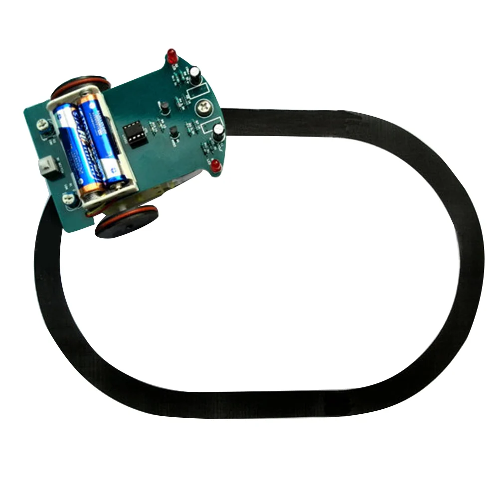 Детский мотор школы DIY игрушечный автомобиль робот линия следующая Электроника