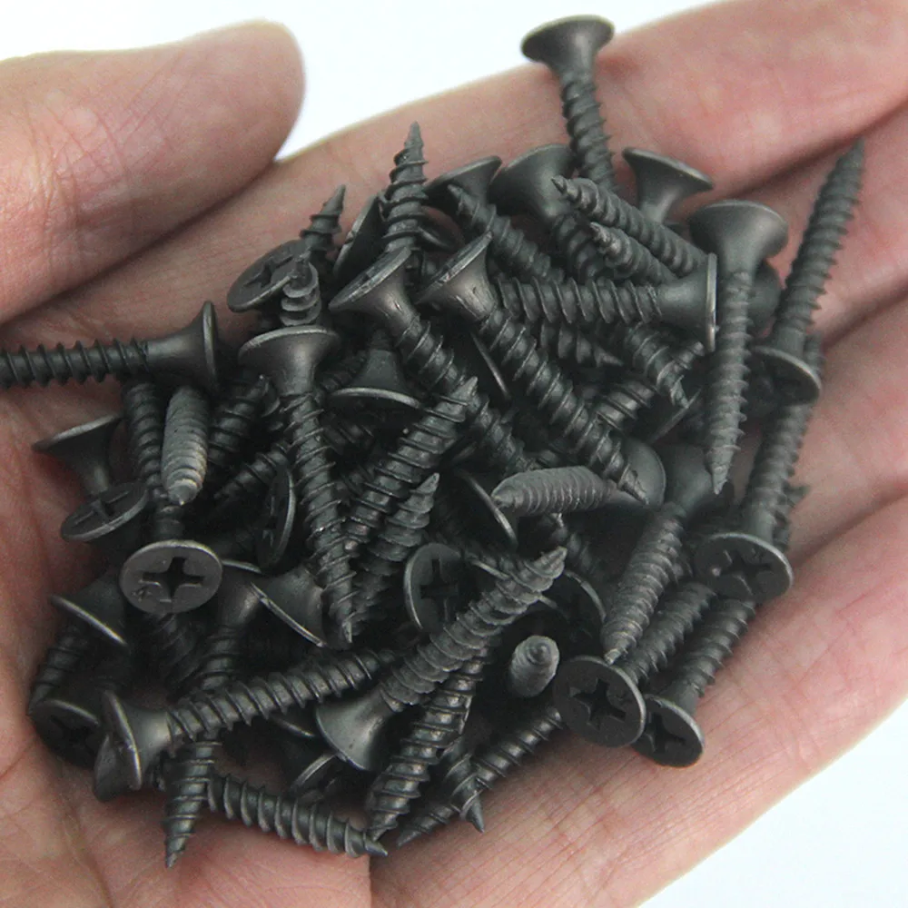 50 шт./лот поперечная потайная головка плюс Жесткий саморезный винт M3.5