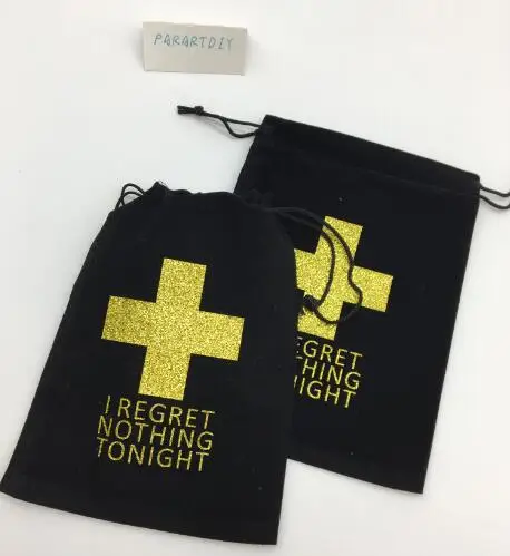 Оригинальные блестящие черные пакеты для подарков на свадьбу вечеринку |