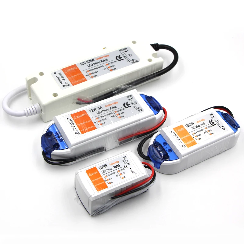 12 В постоянного тока конвертер зарядное устройство переключение 18 Вт 28 48 72 100