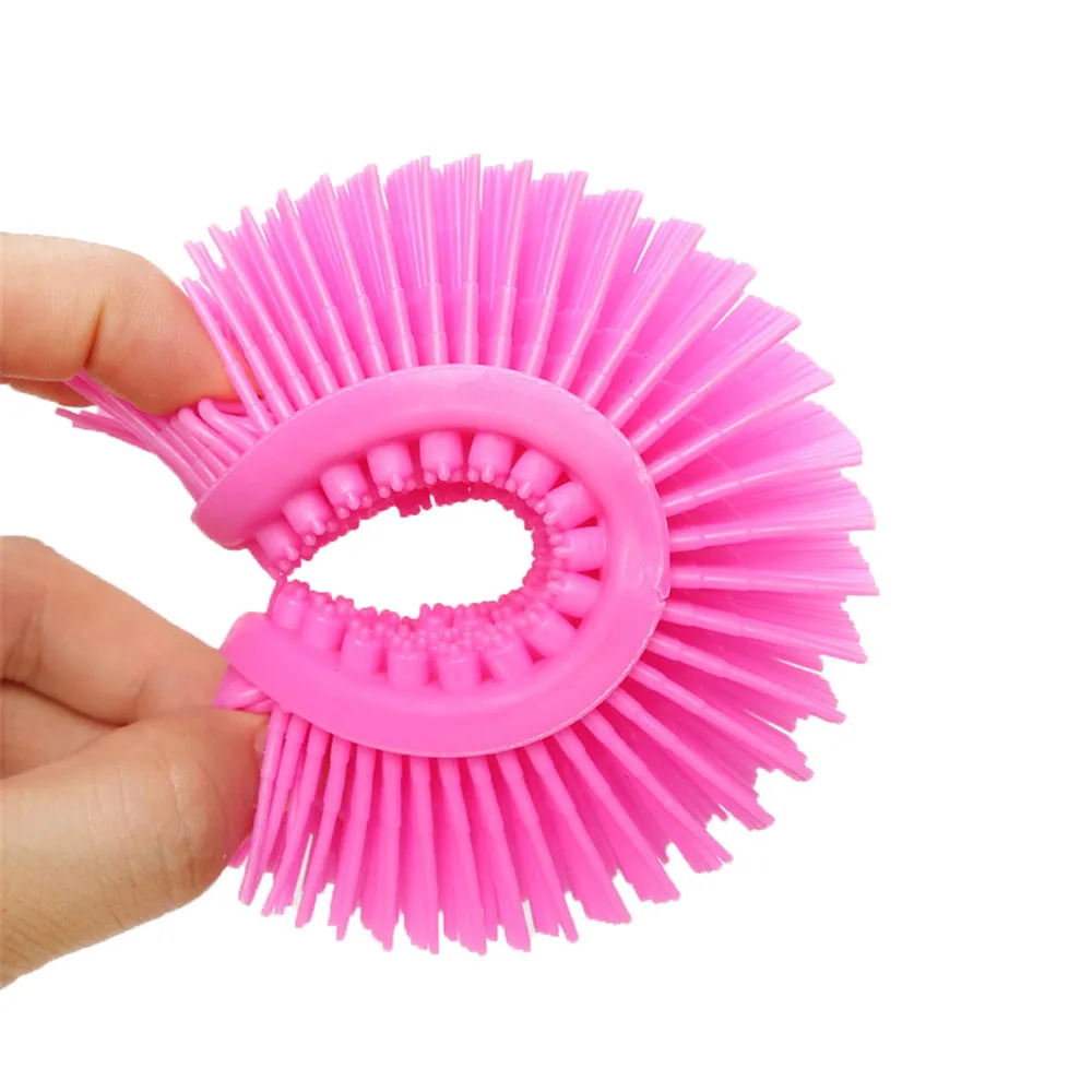 

Face Body Gentle Scrub Bath Sponge Cleaning Shower Scrub Skin Exfoliation Massage Natural Bristles Body Brush Drop Shipping /C