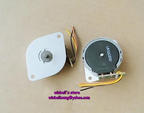 Часовой механизм: японский 35 мм шаговый двигатель 2-фазный 4-проводной 12V круглый шаговый двигатель L6HAYYYK0023