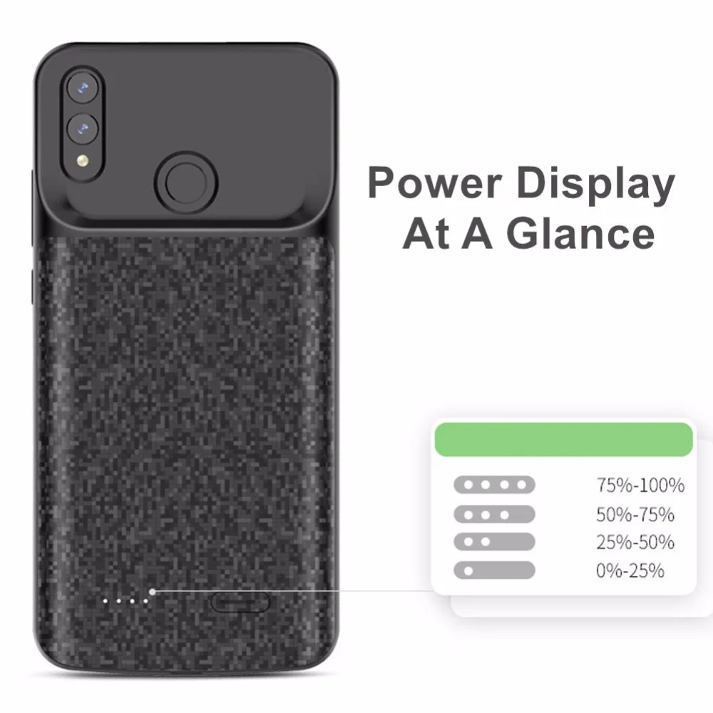 Чехол-аккумулятор для huawei honor 8X, 5000 мА/ч, запасная батарея, зарядное устройство, чехол, упаковка, внешний аккумулятор для huawei honor 8X, чехол для питания