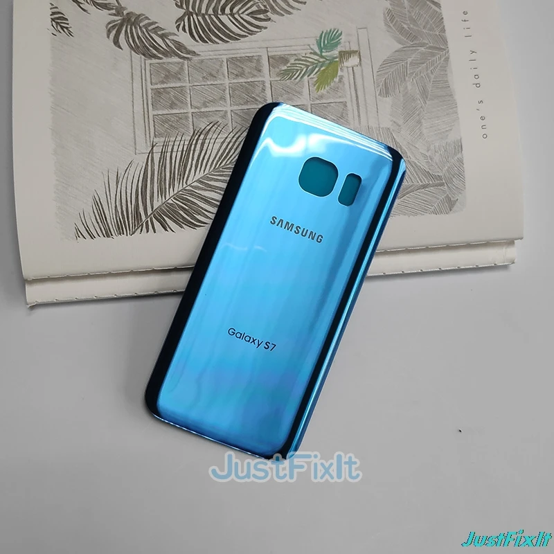 Replace Battery Cover For SAMSUNG Galaxy S7 G930F Back Door Rear Glass Housing Case | Мобильные телефоны и аксессуары
