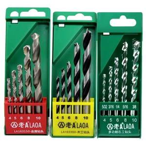 Набор сверл LAOA, кондуктор для сверления металла и дерева