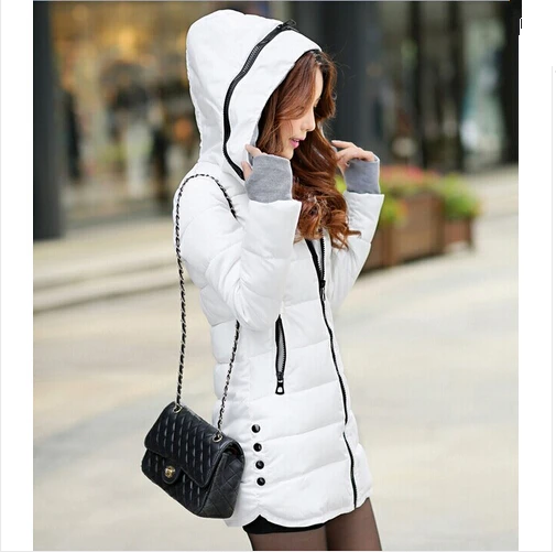 Женская зимняя теплая куртка осенняя одежда 2017 высококачественные парки зимние