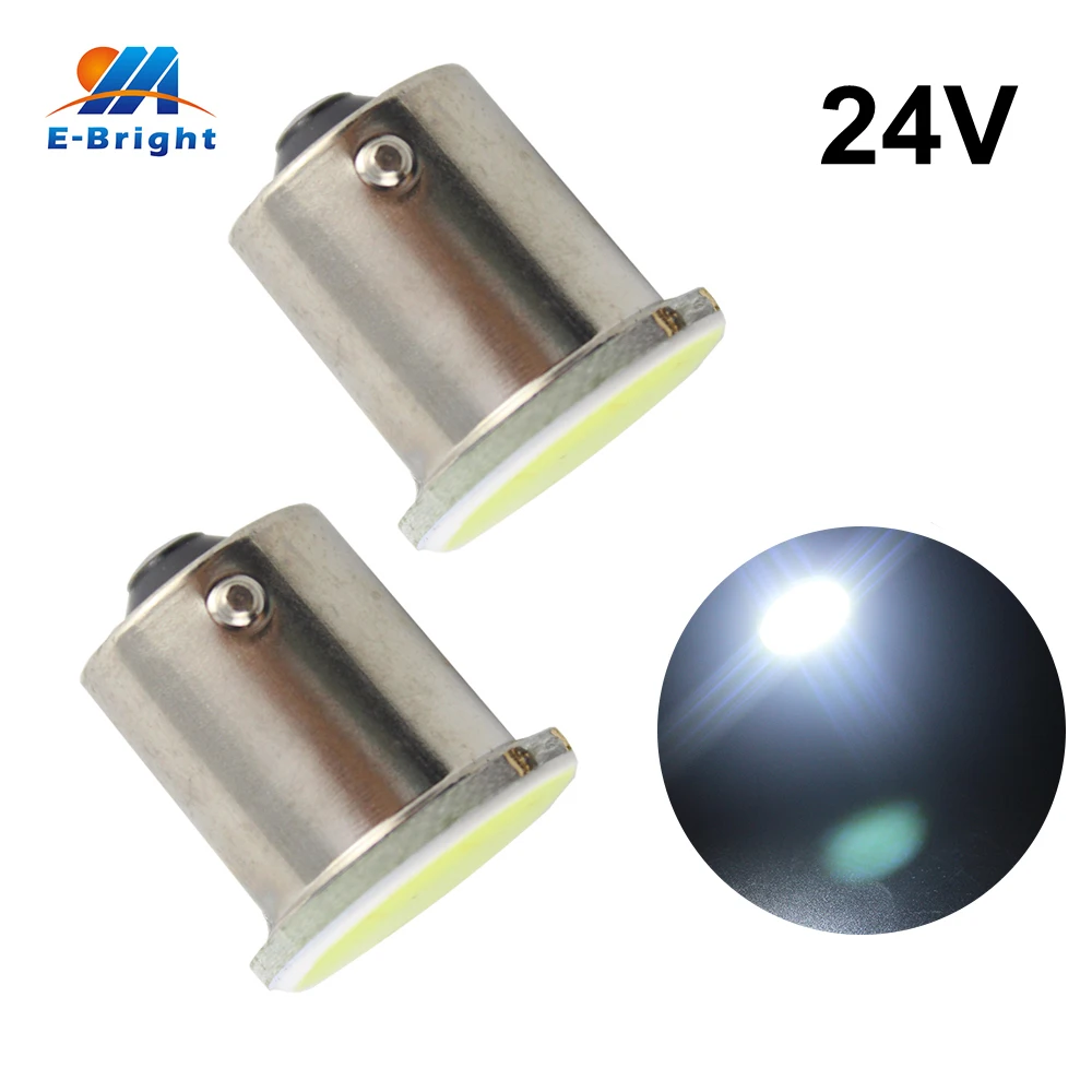 10 шт./50 шт./200 шт./лот 24 В COB p21w Led 1156 BA15S S25 T25 12SMD Автомобильный свет белый задний