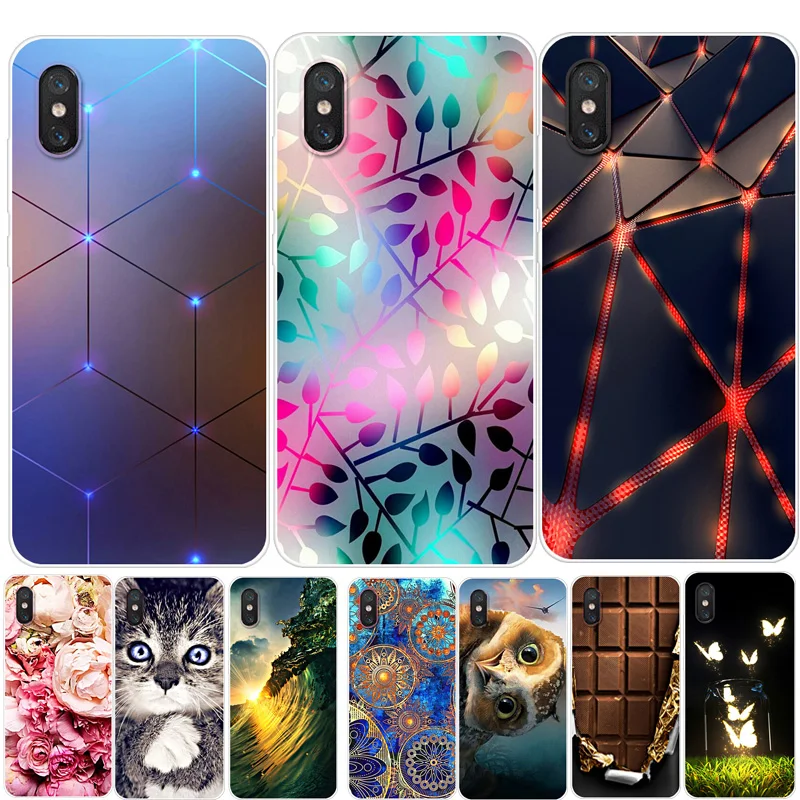 Чехол для Xiaomi mi 8 Pro, мягкий силиконовый чехол-накладка с принтом для Xiaomi Mi 8 Lite, mi8 SE, Mi8 Pro, Mi8Lite, чехол