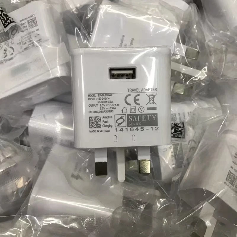 Адаптивная Быстрая зарядка Великобритания GB 5V 2A 9V 1.67A настенное зарядное
