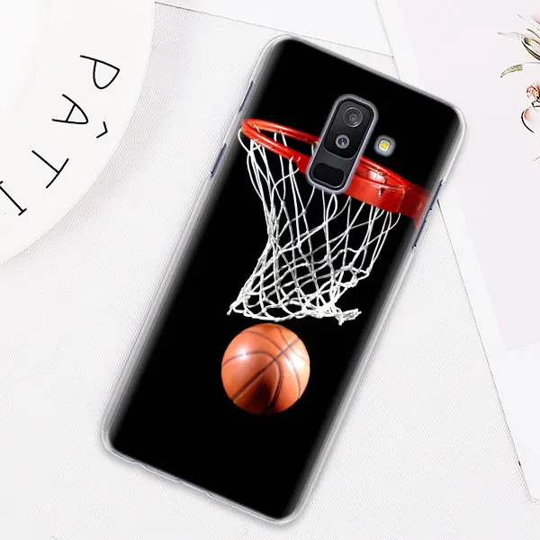 09 Пространство баскетбольный Бросок в кольцо чехол для samsung Galaxy J4 J6 плюс J3 J5 J6 J7 J8 C2 Core J5 J7 премьер Футляр для телефона - Цвет: 09