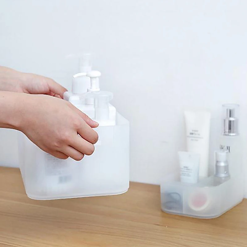 Пластиковый ящик для косметики хранение органайзер макияжа контейнер ногтей