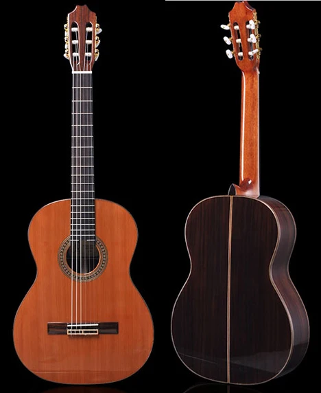 MC60 белоснежный комод Гитары Классическая гитара ручной работы|solid wood classical