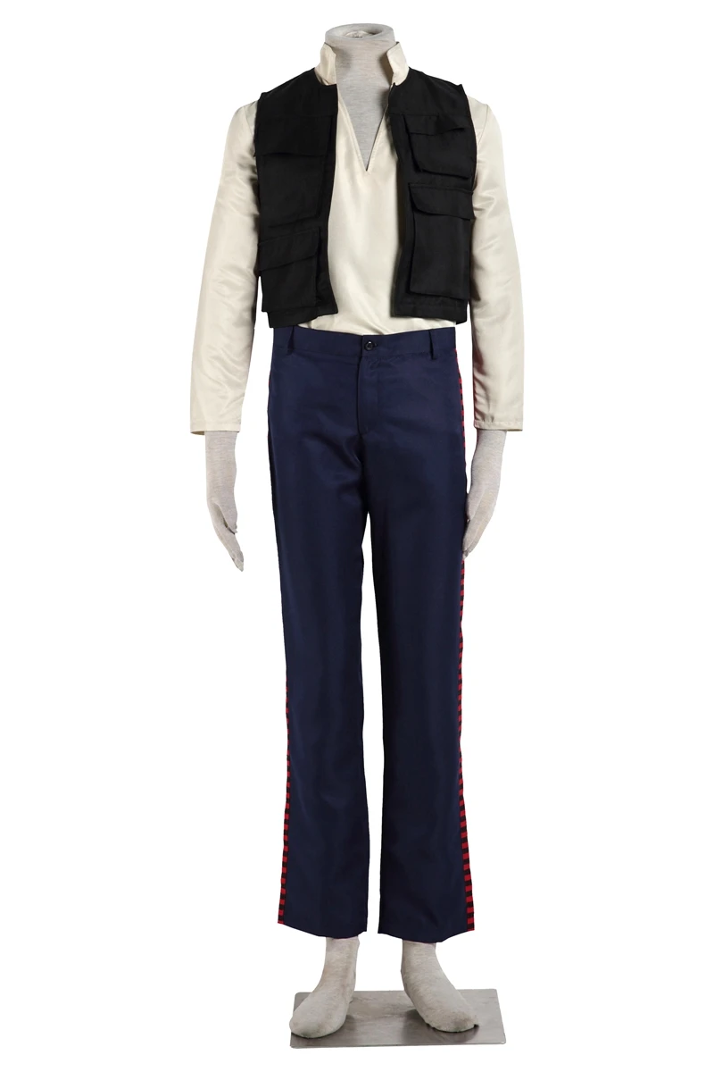 Костюм для косплея из фильма Звездные войны|han solo costume|adult halloween costumeshalloween costume for men |