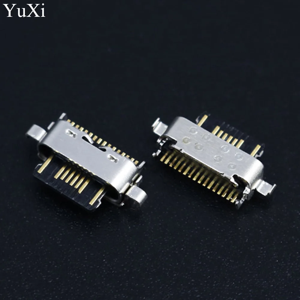 

YuXi 1pcs New USB Charge Charging Jack Plug Connector Port for Meizu Pro 7 Pro7 Plus Replacement Repair