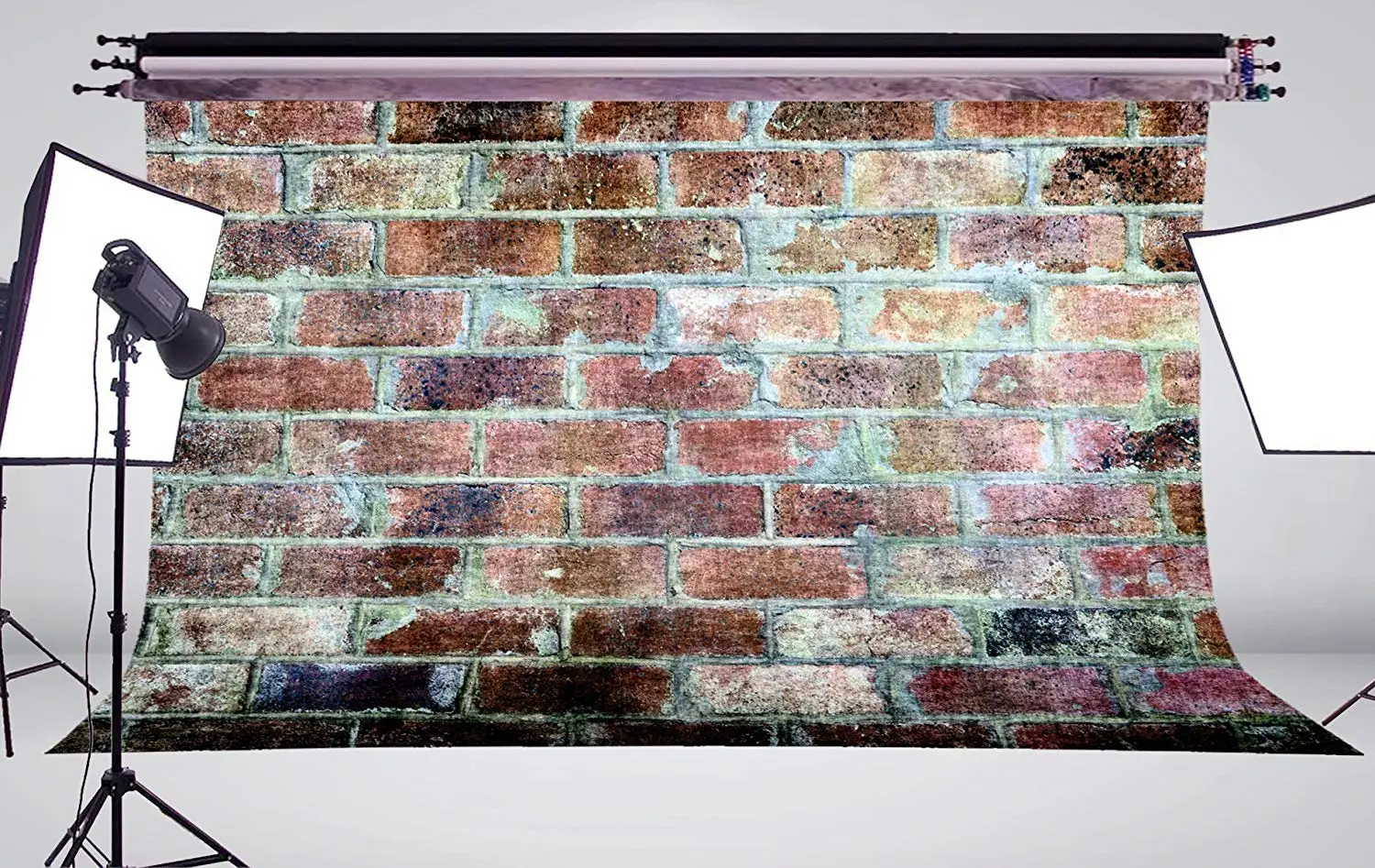 5x7ft ретро ностальгия смешанных цветов кирпичные настенные фотообои абстрактный