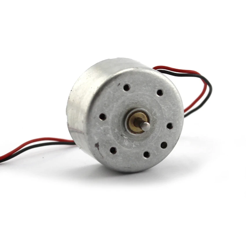 Серебро Микро 300 Солнечный мотор редуктор постоянного тока 3V 6V 3700 об/мин 6700