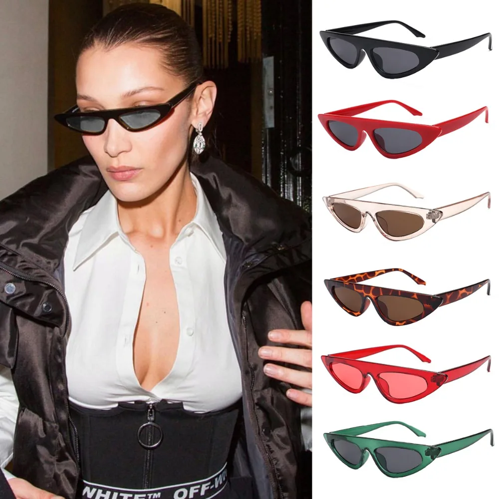 Женские модные летние очки кошачий глаз треугольные универсальные линзы для