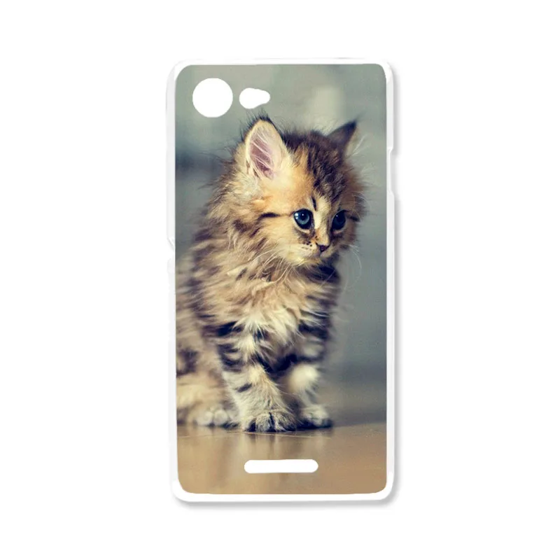 T082 Чехол с рисунком Bolomboy для sony Xperia E2 E3, чехол, силиконовый мягкий ТПУ чехол s для sony E3 D2203, чехол с милыми животными и полевыми цветами - Цвет: T082