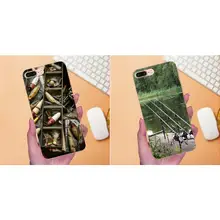Коробка для рыболовных снастей с южно синими рыбами и озером Apple