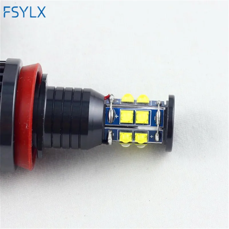 Светодиодсветодиодный ангельские глазки FSYLX 120 Вт H8 для BMW E92 X5 E70 X6 E71 E90 E91 M3 E89 E82 E87
