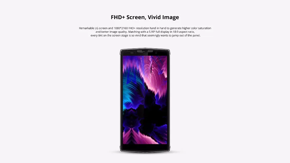 DOOGEE BL9000 смартфон 9000mAh 5,99 ''18:9 FHD+ MTK6763 Восьмиядерный 6GB 64GB Android 8,1 4G Двойная камера 12M OTG Беспроводная зарядка
