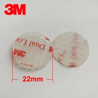 22mm circle 3m sj3560 dual lock clear mushroom fastener adhesive tape type 250 3m tape