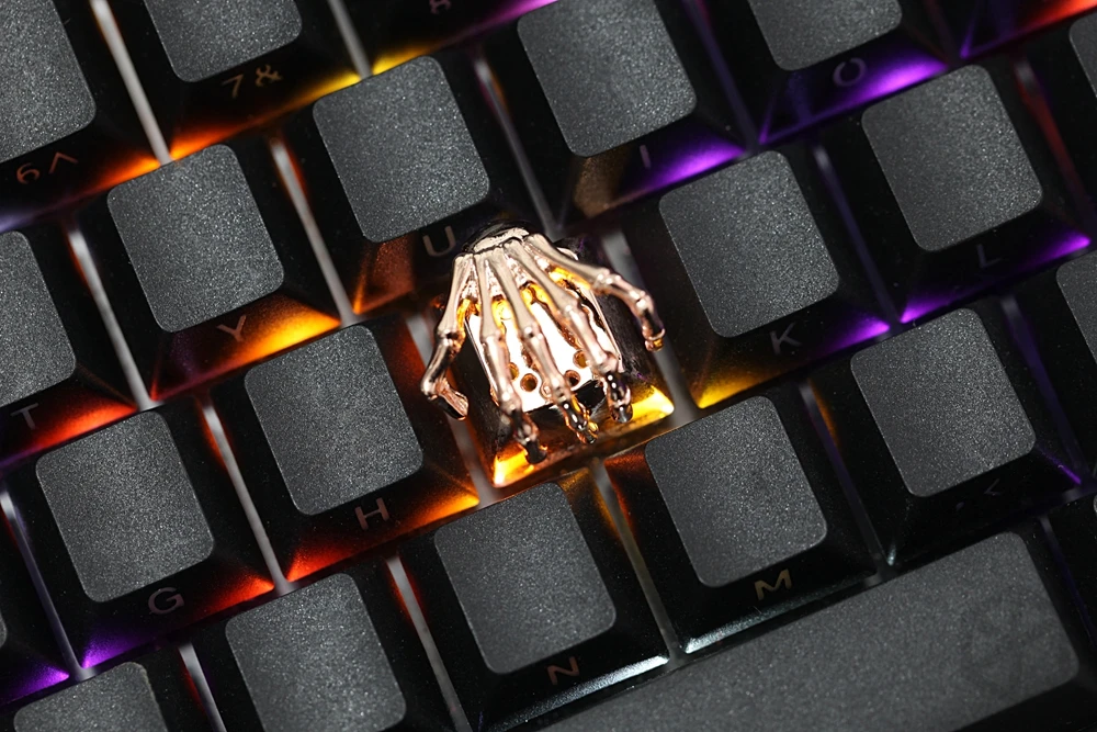 Kpreпаблик металлический коготь MX Keycap для механической клавиатуры ряд R4 esc светильник с подсветкой