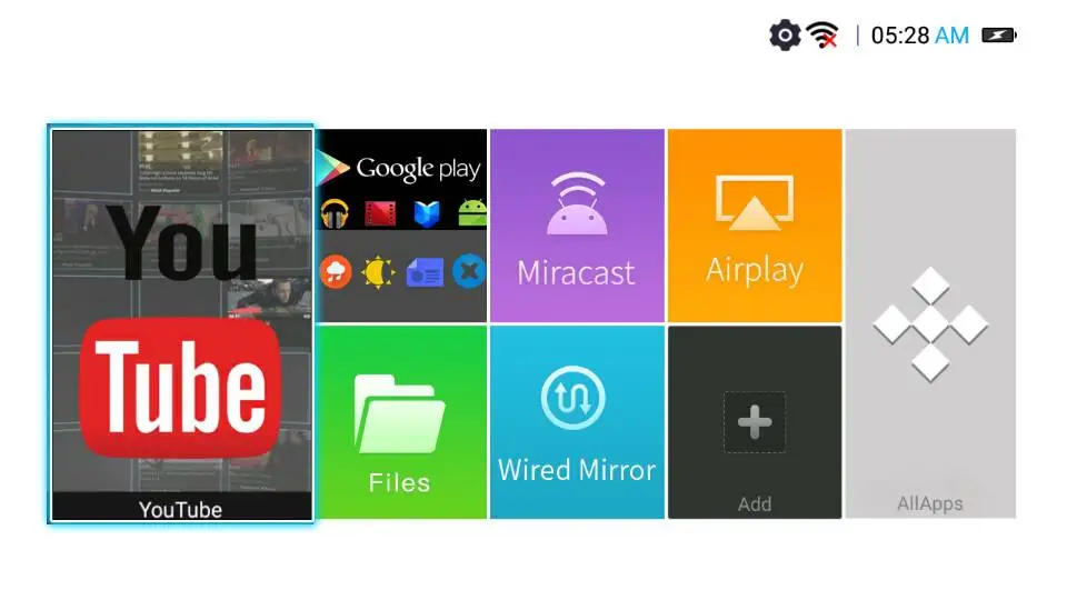 Мини проектор M5 с Android двухдиапазонный Wi Fi Домашний кинотеатр большой