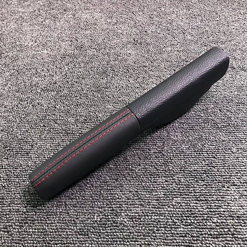 JEAZEA 1 шт. кожаные ручки для ручного стояночного тормоза VW Jetta GLI MK5 Golf Rabbit GTI 1KD 711 461 A