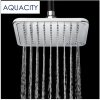 free shipping aquacity chrome finish rainfall bath shower head 8 inch square rainfall shower