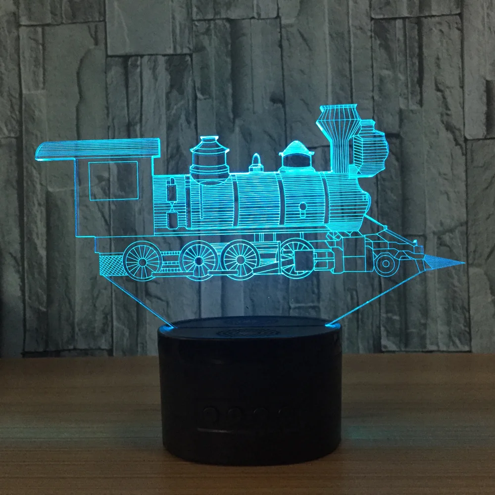 СВЕТОДИОДНЫЙ 3d светильник Luminaria De Mesa для украшения спальни ночник рождественский