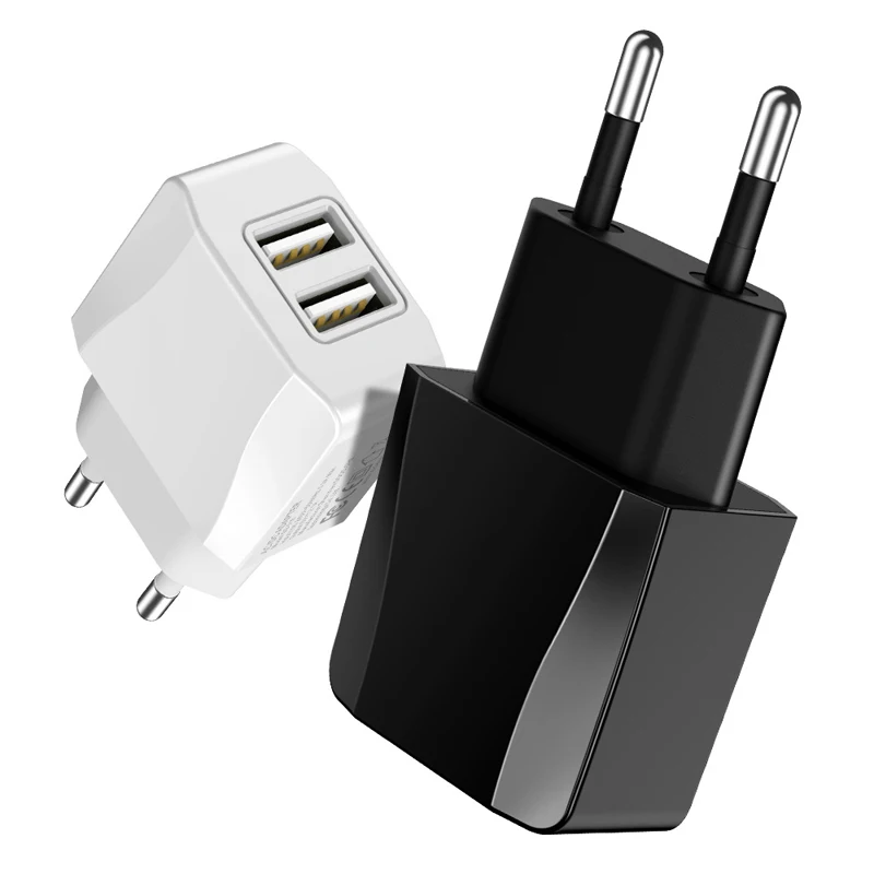 Двойное зарядное устройство USB для быстрой зарядки 5 в 2.1A Умный интеллектуальный