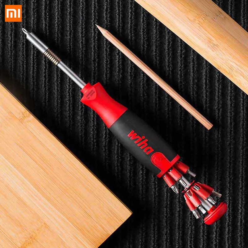 Отвертка Xiaomi Mijia Wiha 26 в 1 Прецизионная Магнитная насадка из хромованадиевой стали