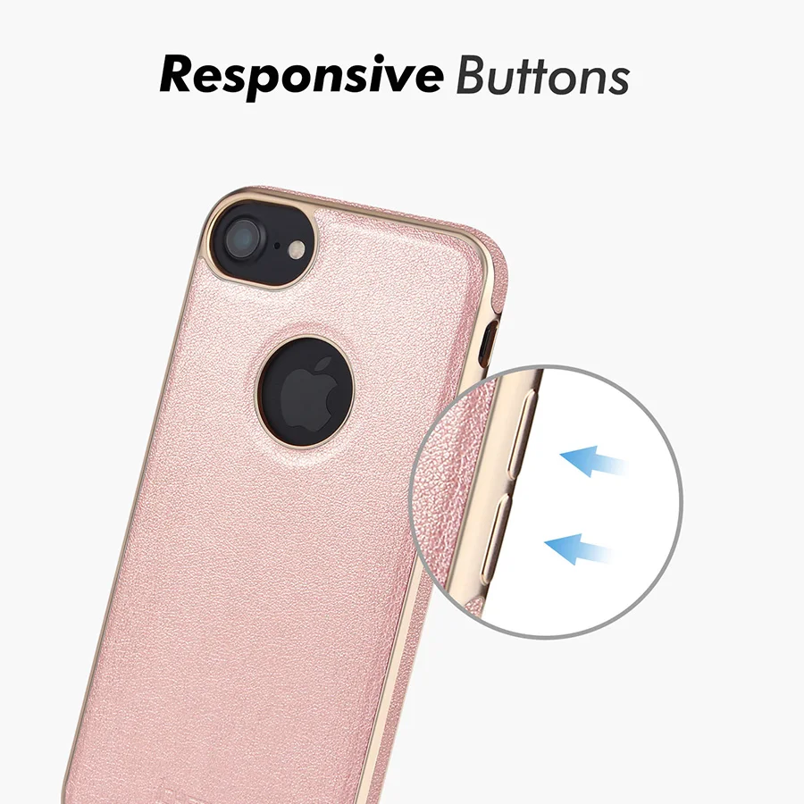 ICHECKEY For iPhone 7 Plus Case Compatible With Magnetic Holder Anti-knock Premium PU Leather Protective Cover |